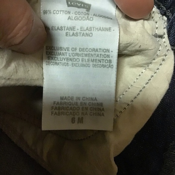 Levi darkwash bootcut 515 jeans - Picture 3 of 8